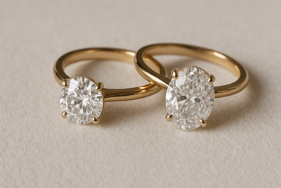 Oval vs. Round Engagement Rings: Which Diamond Shape Suits You Best?