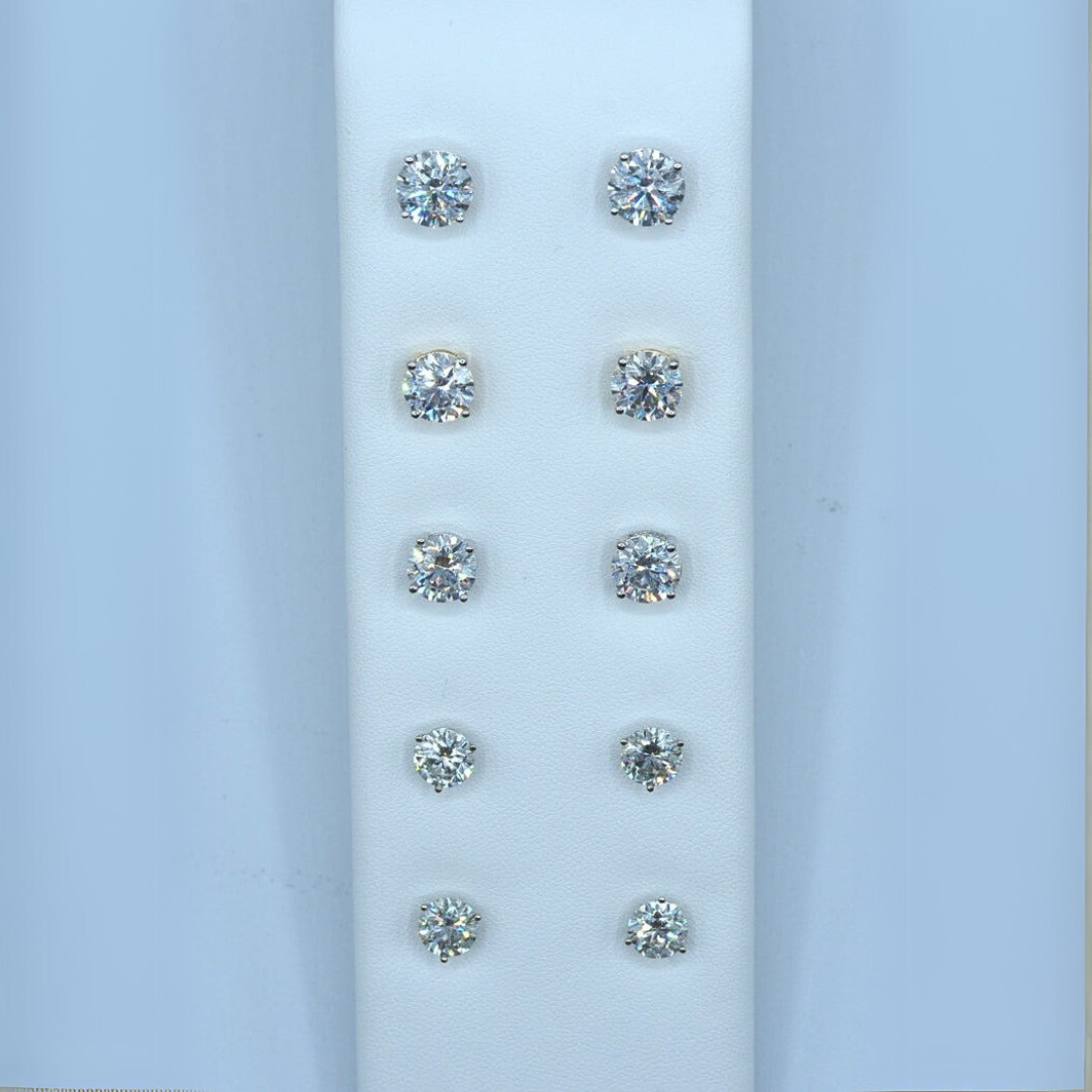 Door Buster Specials on Lab-Grown Diamond Stud Earrings