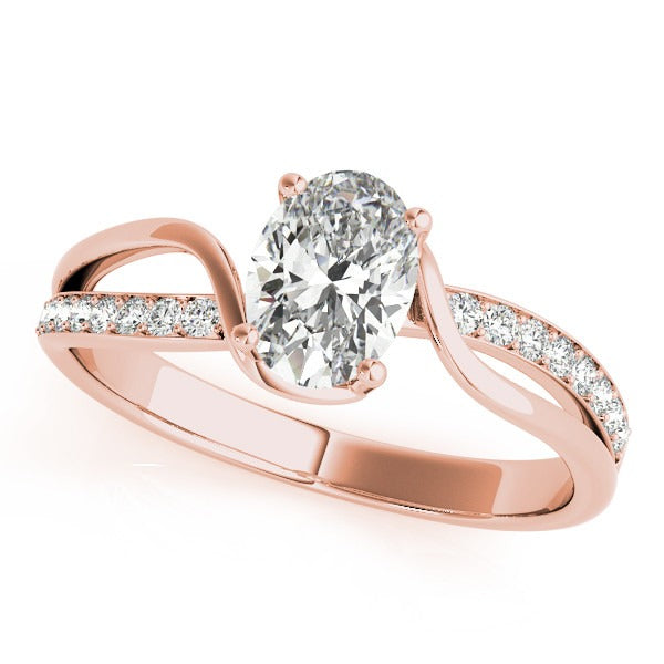 Saville Oval Engagement Ring