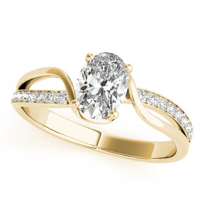 Saville Oval Engagement Ring