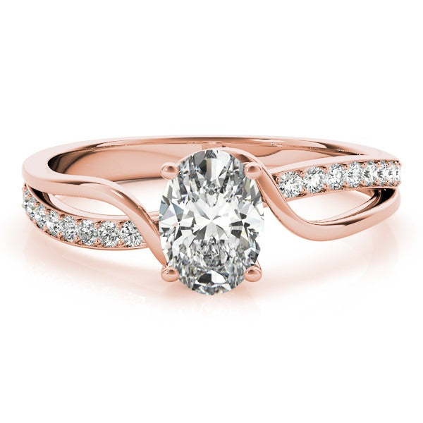 Saville Oval Engagement Ring