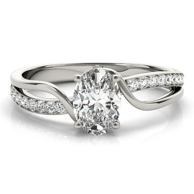 Saville Oval Engagement Ring