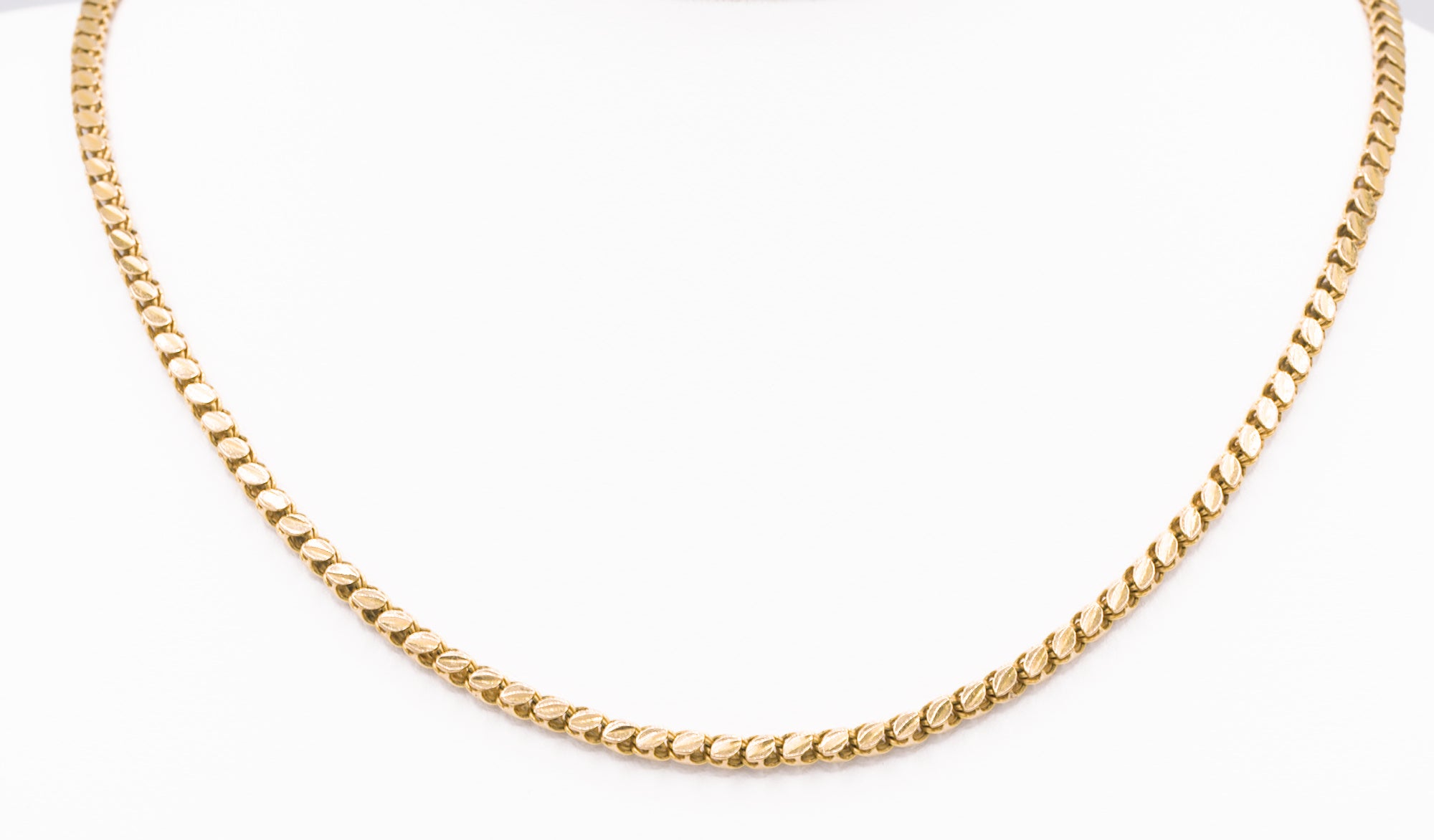 24 Inch 21K Link Chain – Carbon Diamonds