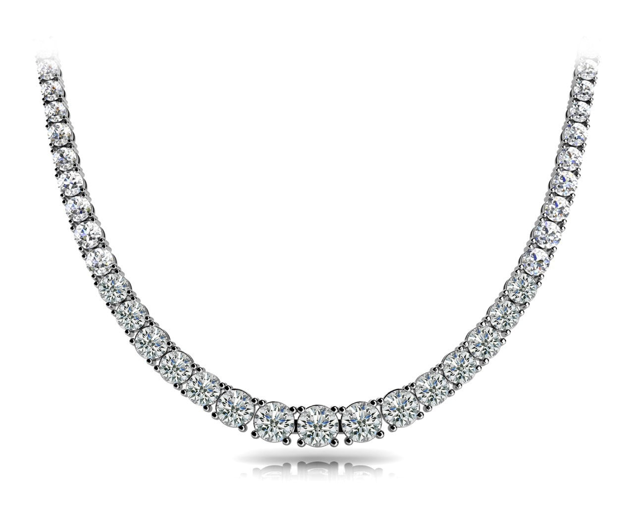 Lavinia Graduated Diamond Necklace