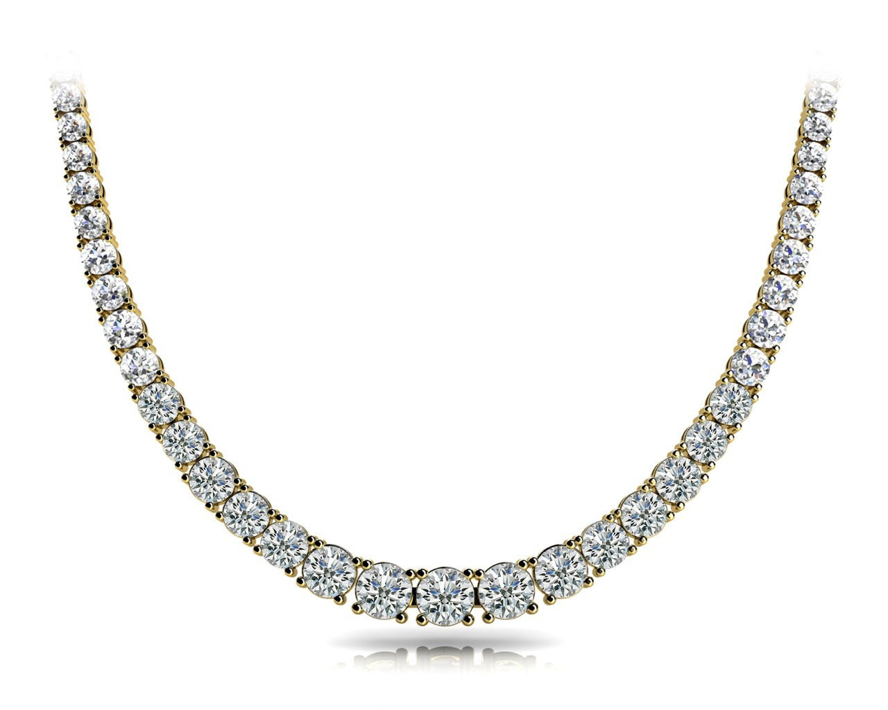 Lavinia Graduated Diamond Necklace