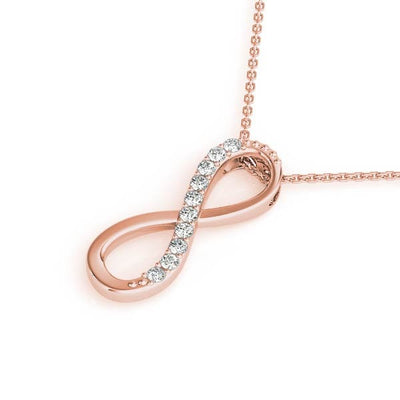 Infinite Love Diamond Pendant Necklace